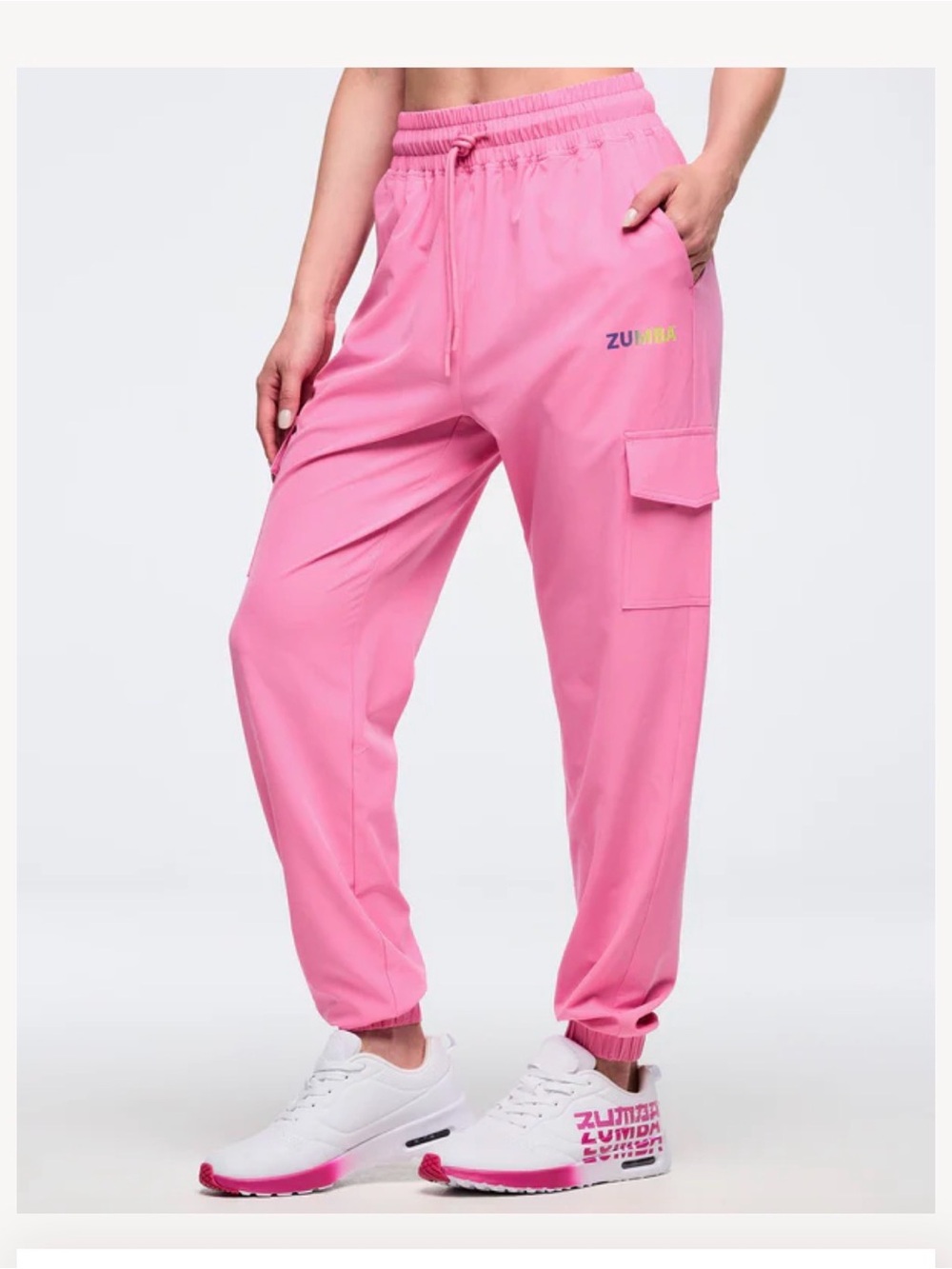 Zumba Pastel Woven Cargo Pants